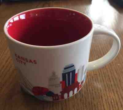 Kansas City, Kansas Starbucks Coffee "You Are Here Collection" Mug - Sold on eBay Jan, 10th 2019 for $10.49