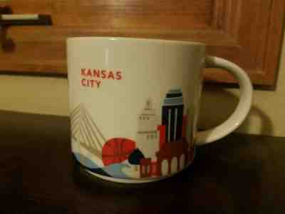 Kansas City Starbucks Mug 14 oz. You Are Here Collection - FREE SHIPPING - Sold on eBay Jan, 2nd 2019 for $16.00