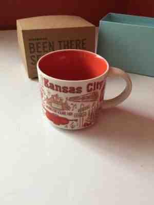 Starbucks Kansas City Been There Series Ceramic Coffee Mug, Cup 14 fl oz NIB - Sold on eBay Jan, 2nd 2019 for $18.00