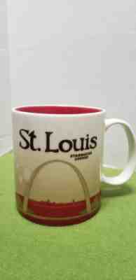 New Starbucks Collector Series Mug - St. Louis 2009 - 16 Ounce - Sold on eBay Feb, 4th 2019 for $12.95