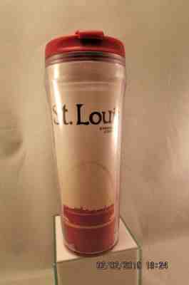 Starbucks 2004 St. Louis Insulated Plastic Tumbler Travel Cup 12 Oz  - Sold on eBay Feb, 3rd 2019 for $18.99