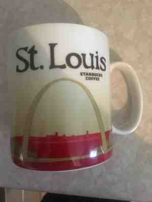 "Starbucks-St. Louis" 2012 Coffee Mug Cup-16oz Excellent Condition new with sku - Sold on eBay Feb, 1st 2019 for $13.50