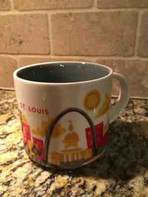 Starbucks St. Louis You are Here Collection Missouri Coffee Cup Mug 2016 - Sold on eBay Jan, 30th 2019 for $9.60