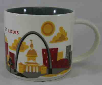 2015 Starbucks You are Here Collection St. Louis Coffee Mug Tea Cup - Sold on eBay Jan, 27th 2019 for $24.99