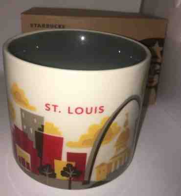 New Starbucks Wish You Were Here Collection Coffee Mug - St. Louis - Sold on eBay Jan, 25th 2019 for $19.99