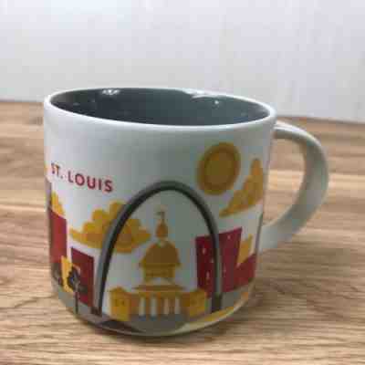 Starbucks 14oz coffee mug cup You are here collection St Louis - Sold on eBay Jan, 20th 2019 for $16.99