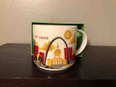 Starbucks St Louis Cup Mug 2015 You Are Here Collection 14 Oz NIB - Sold on eBay Jan, 20th 2019 for $12.60