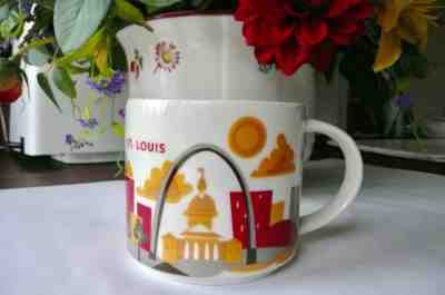 Starbucks You are Here Collectors Mug: St. Louis 14 Oz YAH Saint Louis St Louis - Sold on eBay Jan, 16th 2019 for $17.99