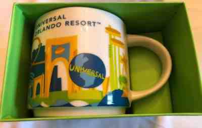 Starbucks You Are Here Universal Studios Orlando Coffee Cup Mug Islands Adventur - Sold on eBay Dec, 21st 2018 for $32.50