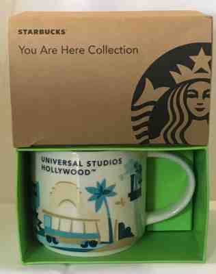 2016 STARBUCKS YOU ARE HERE COLLECTION MUG UNIVERSAL STUDIOS HOLLYWOOD NIB - Sold on eBay Dec, 18th 2018 for $25.00