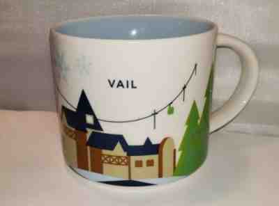Starbucks Coffee Mug Vail Colorado You Are Here Series 14 Ounce Cup YAH  - Sold on eBay Feb, 10th 2019 for $15.51