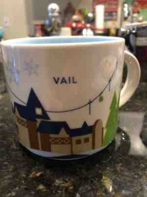 Starbucks Coffee 2016 YAH Mug VAIL Colorado You Are Here Collection 14oz NWT,box - Sold on eBay Jan, 17th 2019 for $9.50