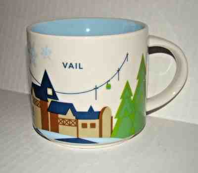 STARBUCKS You Are Here VAIL Collector's Series Mug 14oz NEW 2013 - Sold on eBay Dec, 11th 2018 for $12.99