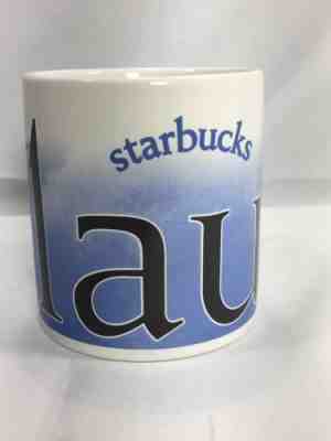 Starbucks City Mug MAUI White 14 Oz Collectors Series 2007 Coffee Cup - Sold on eBay Jan, 24th 2019 for $9.00