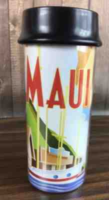 2002 Starbucks Maui Hawaii Collectible Travel Mug 16oz Bodum Germany - Sold on eBay Dec, 28th 2018 for $14.00