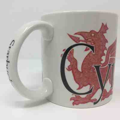 STARBUCKS Cymru Wales 16 Oz City Mug Collector Cup Tea Coffee 2002 - Sold on eBay Jan, 6th 2019 for $39.98