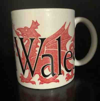 Starbucks Coffee Company Cymru Wales City Mug Collector Series 2002 Welsh 20 Oz - Sold on eBay Dec, 21st 2018 for $36.00