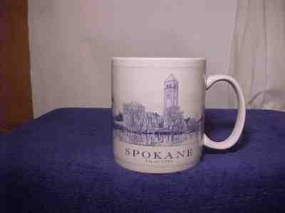 2007 Starbucks City Architect Mug Spokane Washington  " Lilac  City" 18 fl.oz  - Sold on eBay Feb, 6th 2019 for $4.99