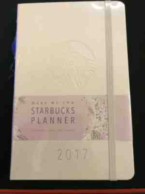 Limited Edition Moleskin Starbucks 2017 Planner Notebook Note *Sakura edition*  - Sold on eBay Feb, 14th 2019 for $7.99