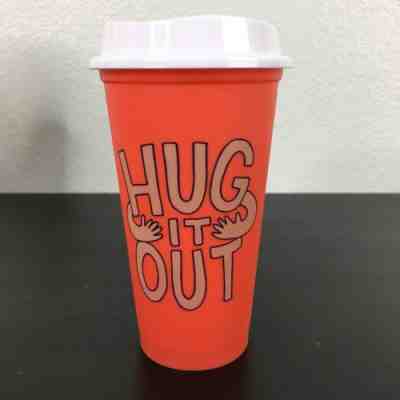 Starbucks Summer 2018 Reusable Cup Tumbler 16oz Plastic Limited Edition Orange - Sold on eBay Feb, 14th 2019 for $7.99