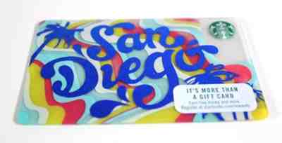 Starbucks San Diego Card Metallic Blue California Limited Edition HTF New - Sold on eBay Feb, 7th 2019 for $4.99