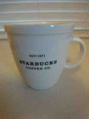2001 Starbucks Barista Collectible Coffee Mug Cup Established 1971 18oz. - Sold on eBay Feb, 13th 2019 for $15.99