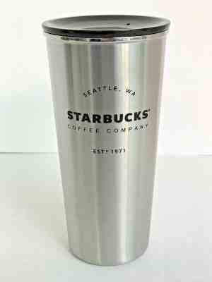 STARBUCKS Stainless Steel Heritage Siren 16 Oz Travel Mug Tumbler 1971 Rare NEW - Sold on eBay Feb, 13th 2019 for $21.95