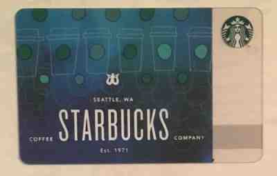 Starbucks 2017 CYPRUS Seattle, WA Est. 1971 Starbucks Coffee Company Card - Sold on eBay Feb, 9th 2019 for $5.50