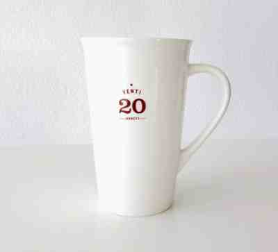 NEW Starbucks Coffee Co. Mug ~ Venti 20 oz 6.25" Tall ~ 2010 EST. 1971 Retired - Sold on eBay Feb, 7th 2019 for $24.95