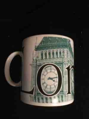 Starbucks 1994 City Mug - LONDON - Sold on eBay Feb, 3rd 2019 for $10.00