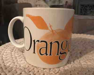 Vintage 1994 Starbucks Coffee Collectors Series ORANGE COUNTY 20 Oz Mug Cup CA - Sold on eBay Jan, 21st 2019 for $11.99