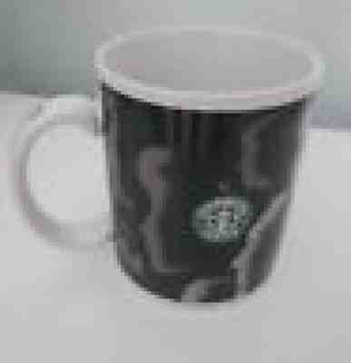 1996 STARBUCKS rare coffee faces 12 oz coffee mug. - Sold on eBay Jan, 1st 2019 for $4.00