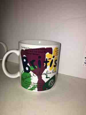 Starbucks Mug STATES OF BEAN British Columbia Jan Belson 1997 - Sold on eBay Jan, 17th 2019 for $16.00