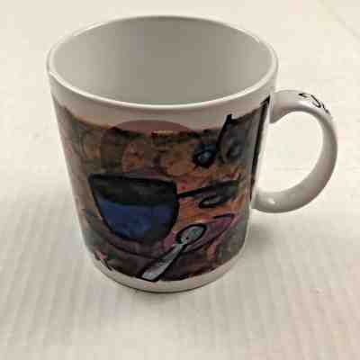 VTG STARBUCKS 1998 Coffee Break Essentials Mug Coffee Cup 20 oz. - Sold on eBay Feb, 6th 2019 for $13.79