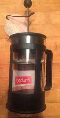 STARBUCKS 8-Cup Press by BODUM BRAND NEW W TAG 1998 New Old Stock - Sold on eBay Feb, 3rd 2019 for $26.50