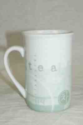 STARBUCKS 8 OZ TEA TEH THÈ GREEN & WHITE TEA COFFEE CUP MUG 1998 - Sold on eBay Jan, 30th 2019 for $14.99
