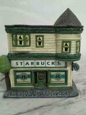 Starbucks Holiday House The Neighborhood Store Lighted Decor 1998 - Sold on eBay Jan, 24th 2019 for $44.00