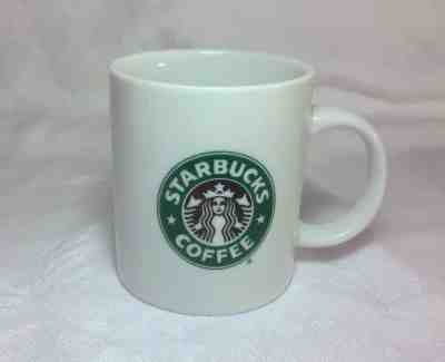  1999 Starbucks Coffee Mug-  White Green Siren Mermaid Logo 14 oz NEW NEVER USED - Sold on eBay Feb, 10th 2019 for $7.55