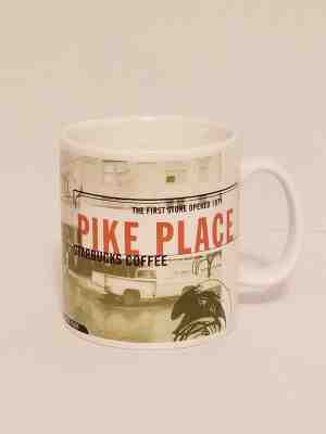 Starbucks City Mug Pikes Place Coffee Cup Seattle 1999 16 oz Collectors - Sold on eBay Feb, 7th 2019 for $4.00