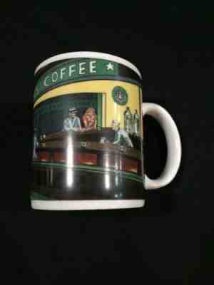 1999 STARBUCKS CHALEUR NIGHTHAWKS DINER MUG MERMAID LOGO MINT! FAST FREE SHIPPIN - Sold on eBay Feb, 3rd 2019 for $16.95