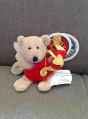 NWT STARBUCKS BEARISTA 2001 Valentine Cupid MAGNET BEAR - Sold on eBay Feb, 3rd 2019 for $15.00