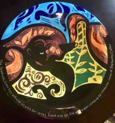 RARE MINT STARBUCKS COFFEE LIMITED EDITION 2002 SIREN PLATTER 498/1200 PLATE - Sold on eBay Feb, 10th 2019 for $109.00