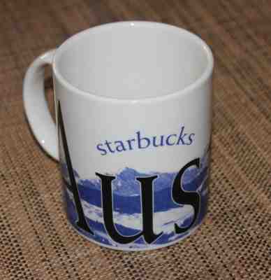 Starbucks Coffee AUSTRIA 2002 City Mug Collector Series 16oz Made in England - Sold on eBay Feb, 8th 2019 for $8.49