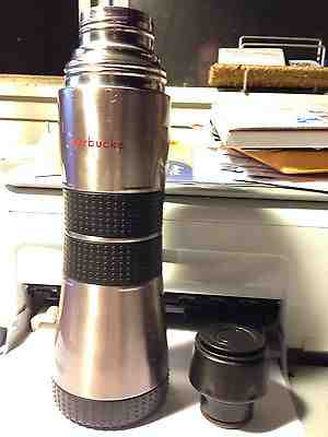 ORIGINAL 2003 Starbucks Coffee Barista Travel Mug Cup Stainless Steel 16 Oz VGC - Sold on eBay Feb, 8th 2019 for $19.99