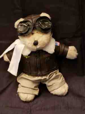 Starbucks Coffee Bearista Bear Plush 32nd Edition Aviator Pilot 2004 great cond. - Sold on eBay Feb, 11th 2019 for $10.00