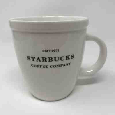 Starbucks Coffee Company Mug Barista Collection 2006 Abbey White Ceramic Tea Cup - Sold on eBay Feb, 13th 2019 for $9.00