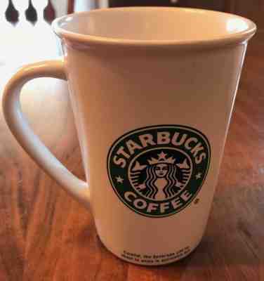 Starbucks Coffee Mug CLASSIC 2006 Green Mermaid White Ceramic Coffee Cup 12 oz - Sold on eBay Feb, 12th 2019 for $10.00