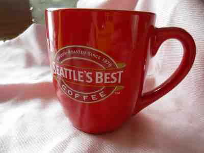 Starbucks / Seattles Best Coffee  2007 Logo Coffee Tea Mug Cup - Sold on eBay Feb, 14th 2019 for $4.95