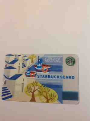STARBUCKS Authentic MINT Greece Greek Isles Gift Card NOT '14 REMAKE US Seller - Sold on eBay Feb, 13th 2019 for $37.01