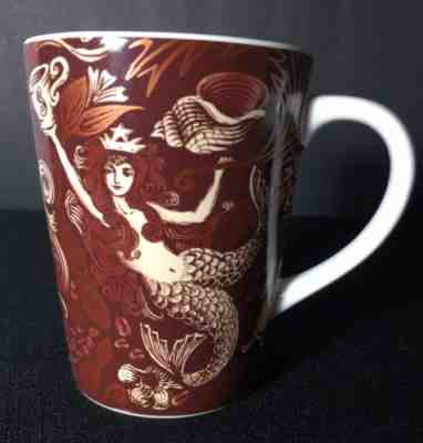 2007 Starbucks 35th Anniversary Brown Copper Split Tail Siren Mermaid 13 Oz Mug - Sold on eBay Feb, 13th 2019 for $9.99